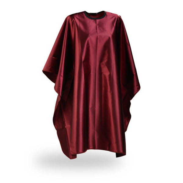 5602_satin cape_burgundy