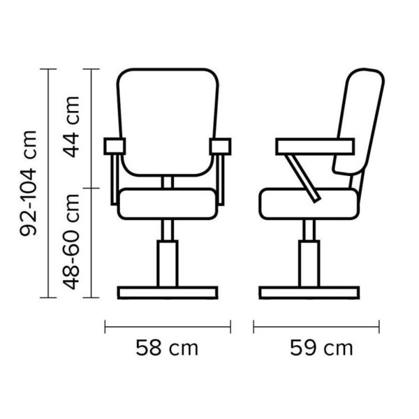 56113 – Styling Chair ›Augusta‹ 2