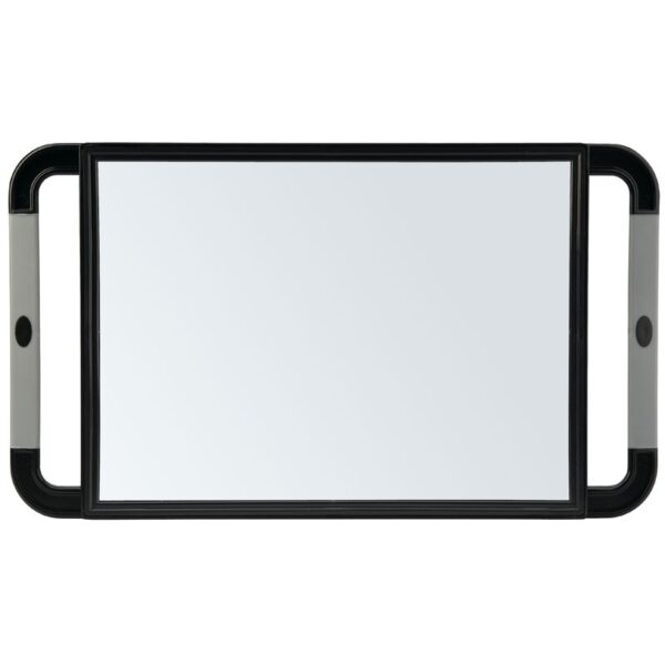 P000881 – SIBEL Hand Held Mirror V-size, Black