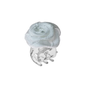 Big Decoration With Rose 1 tk. - suur juukseklamber roosiga
