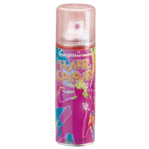 Glitter Hairspray, Red - sätendav juukselakk