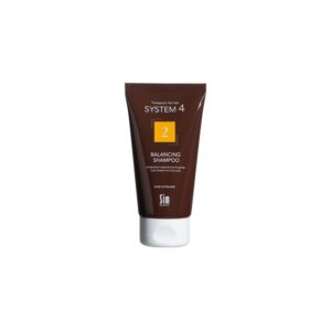 System4 – 2 Balancing Shampoo 75 ml - terapeutiline šampoon kuivale peanahale ja värvitud juustele