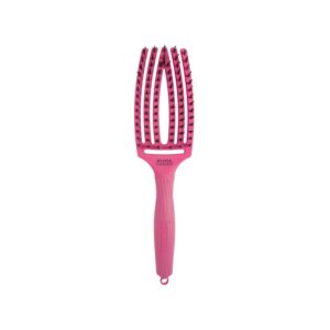 Olivia Garden Finger Brush M, Hot Pink - juuksehari
