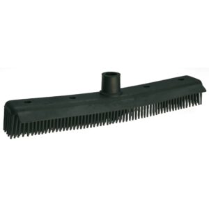 Rubber Broom With Scraper - kummist põrandahari kaabitsaga