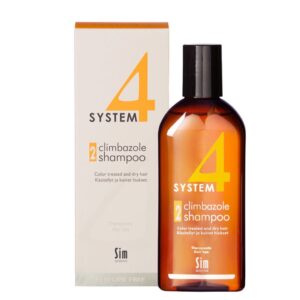 System4 – 2 Climbazole Shampoo 215 ml - niisutav šampoon juuste ja peanaha raviks
