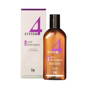 System4 – 3 Mild Climbazole Shampoo 215 ml - šampoon juuste ja peanaha raviks