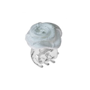 Big Decoration With Rose 1 tk. - suur juukseklamber roosiga