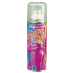 Glitter Hairspray, Green - sätendav juukselakk