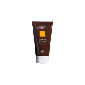 System4 – 2 Balancing Shampoo 75 ml - terapeutiline šampoon kuivale peanahale ja värvitud juustele