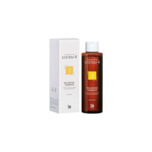 System4 – 2 Balancing Shampoo 250 ml - terapeutiline šampoon kuivale peanahale ja värvitud juustele