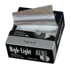 Aluminium Foil 300 lehte, 14 μm. - reljeefne foolium