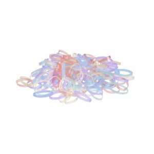 Elastic Bands, Pastel - juuksekummid, 500 tk.