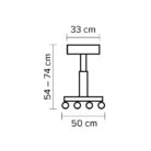 51885 - Stylists Stool Comfort 2