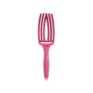 Olivia Garden Finger Brush M, Hot Pink - juuksehari