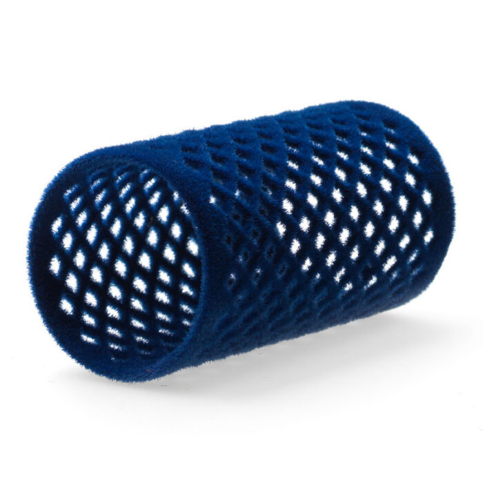 8107 - Flock curler blue 36 mm 8107 - Flock curler blue 36 mm