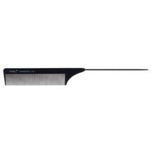 Carbon Line Tail Comb 23,2 cm. - metallsabaga kamm