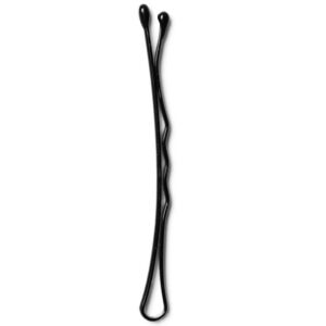 Hair Grips 200 g. - mustad juukseklambrid