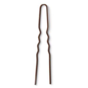Curly Pins 20 tk. - pruunid juuksenõelad, 45 mm.