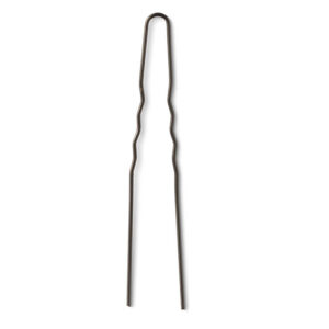 Curly Pins 20 tk. - mustad juuksenõelad, 50 mm.