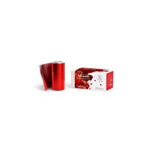 My - Smooth Foil 100m, Red - värviline foolium