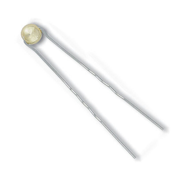 KS065-G-50-kuldne pärl hõbedase nõelaga 65 mm KS065-G-50-kuldne pärl hõbedase nõelaga 65 mm