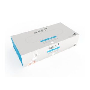 Sibel Gloves Disposable Vinyl Clear M - vinüülkindad