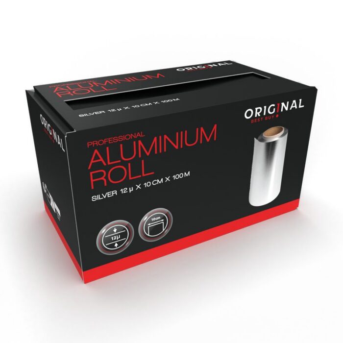P005018 - Alu Roll 10cmx100m 12µ Silver